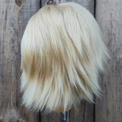 Cloud cosplay wig back view