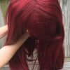 Sakurauchi cosplay wig top view