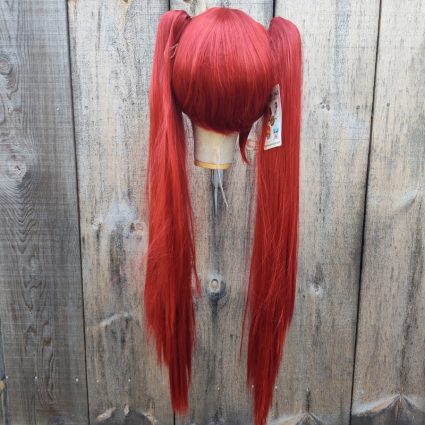 Severa cosplay wig back view with ponytails