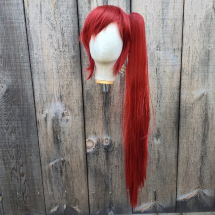 Severa cosplay wig with one ponytail view