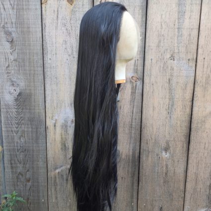 Grandmaster Hair cosplay wig side view