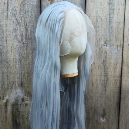 Sephiroth cosplay wig ¾th view