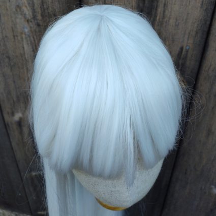 Mokou cosplay wig top view