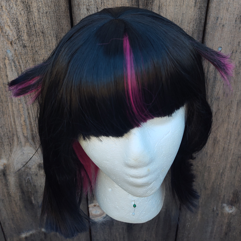 Lilia cosplay wig top view