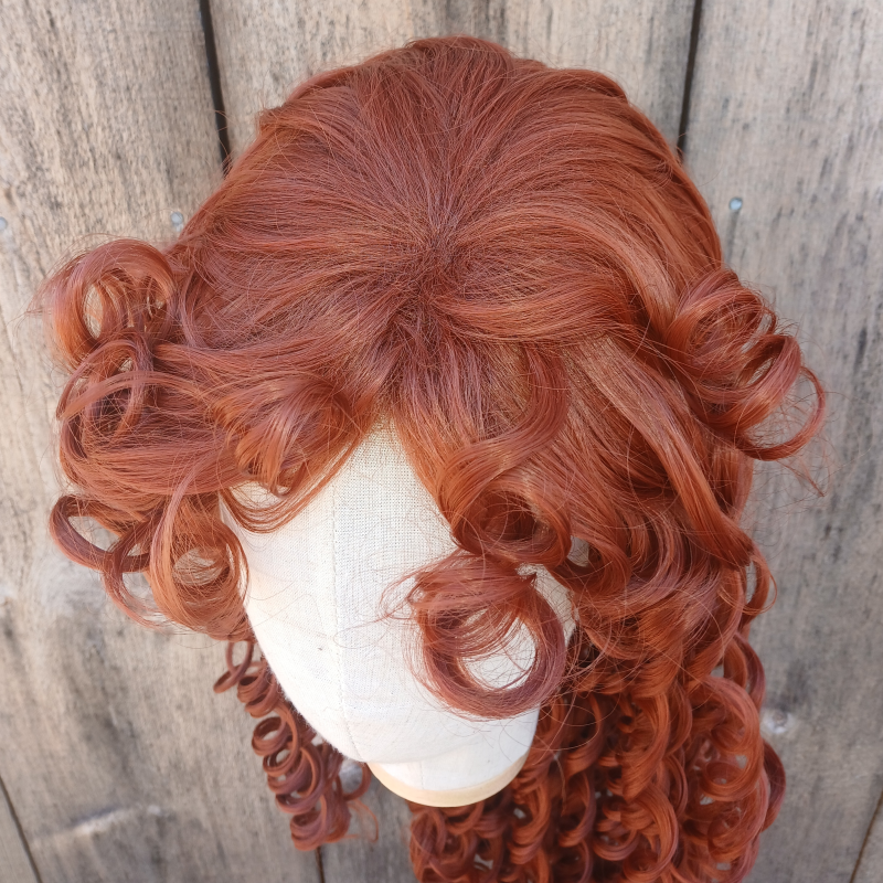 Chappell cosplay wig top view